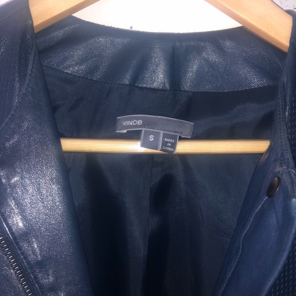 Vince leather jacket - Picture 2 of 7